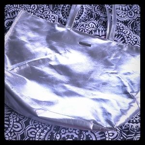 Oversized Clinique make up bag